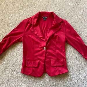 Red Blazer